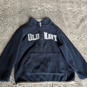 Old Navy Fleece Half zip sweater 3t
